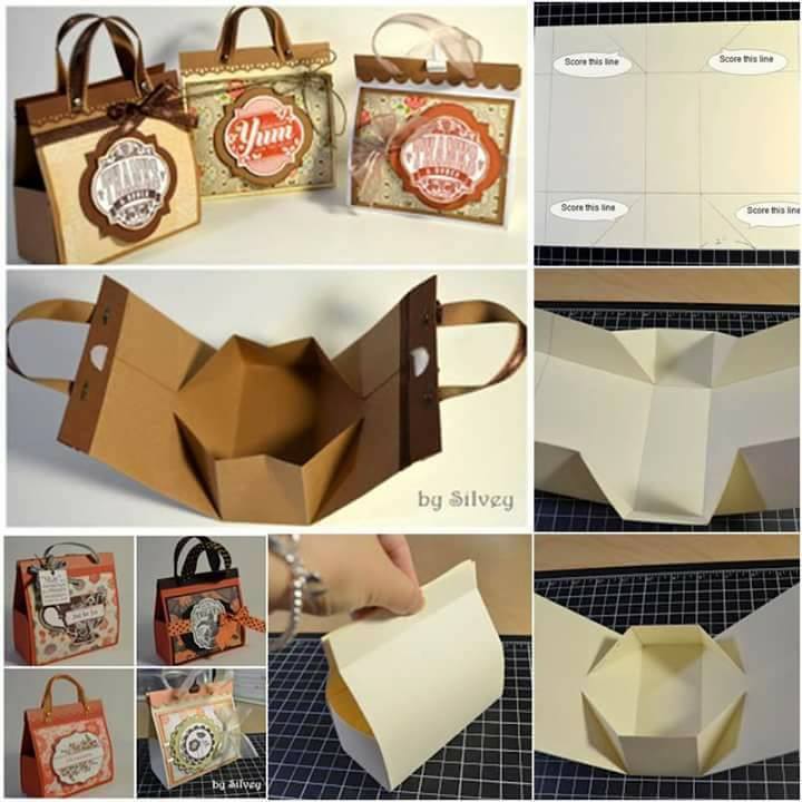 Подарочные коробочки из бумаги, картона ➤ идеи, шаблоны, инструкции